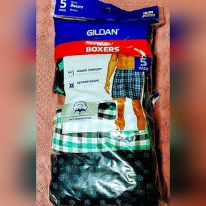 New 4 Pack 2XL Glidan Woven Boxers